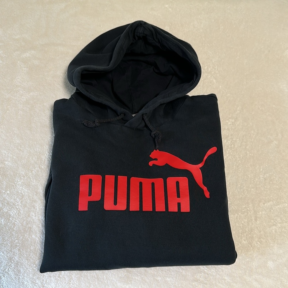 Puma Essential Big Logo hoodie men’s, size large